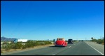 Cars cruising down Route 66