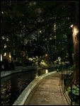 San Antonio Riverwalk at night